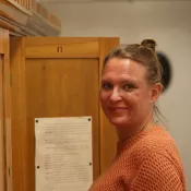Portrait of Ellen Sandström. Photo.