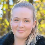 Portrait of Sara Bengtsson. Photo.